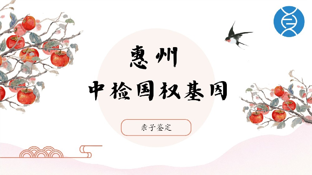 惠州最全个人隐私亲子鉴定汇总11家中心大全(附2026年鉴定指南)